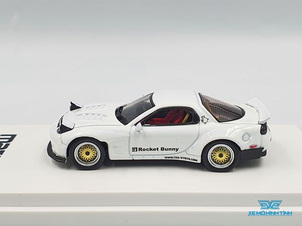 Xe Mô Hình Mazda RX-7 1:64 Time Micro ( Trắng )