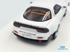 Xe Mô Hình Mazda RX-7 1:64 Time Micro ( Trắng )