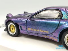 Xe Mô Hình Mazda RX-7 1:64 Time Micro ( Tím Biến Màu )