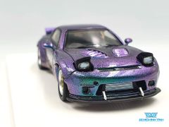 Xe Mô Hình Mazda RX-7 1:64 Time Micro ( Tím Biến Màu )