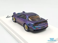 Xe Mô Hình Mazda RX-7 1:64 Time Micro ( Tím Biến Màu )