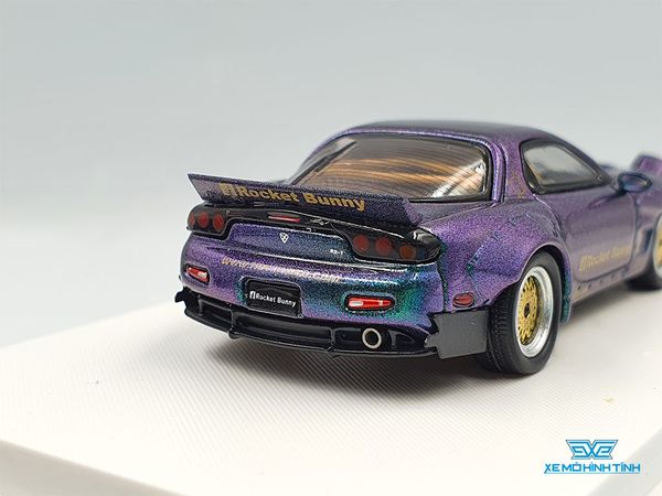 Xe Mô Hình Mazda RX-7 1:64 Time Micro ( Tím Biến Màu )