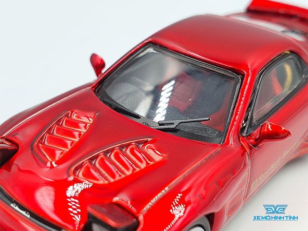 Xe Mô Hình Mazda RX-7 1:64 Time Micro ( Đỏ )