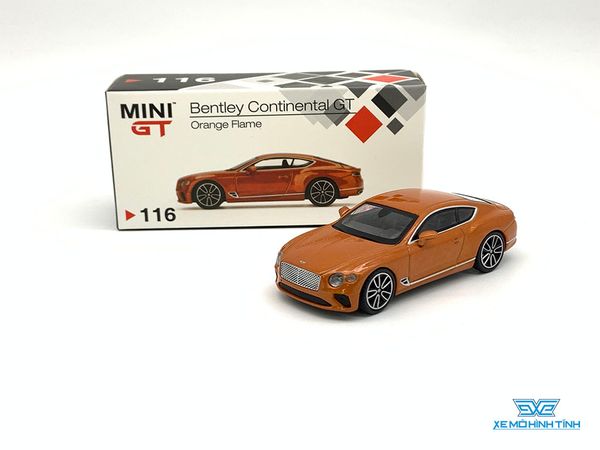 Xe Mô Hình Bentley Continental GT 1:64 MiniGT ( Cam )