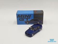 Xe Mô Hình BMW M3 (E30) Alpina B6 3.5S LHD 1:64 MiniGT ( Xanh Đậm )