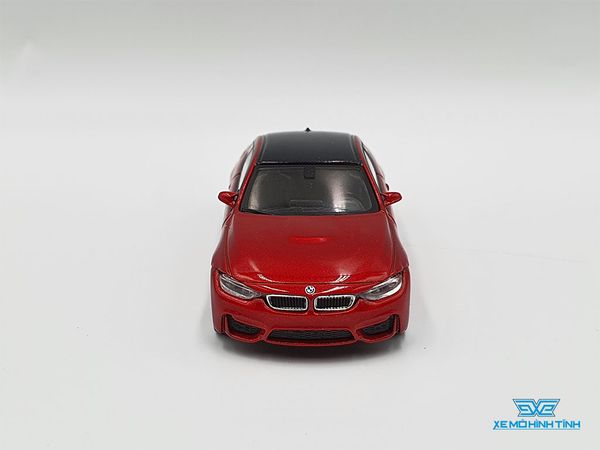 Xe Mô Hình BMW M4 1:64 Minigt ( Cam Đỏ )