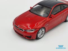 Xe Mô Hình BMW M4 1:64 Minigt ( Cam Đỏ )