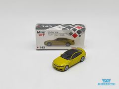 Xe Mô Hình BMW M4 (F82) Austin Yellow Metalic LHD 1:64 Mini GT (Vàng)