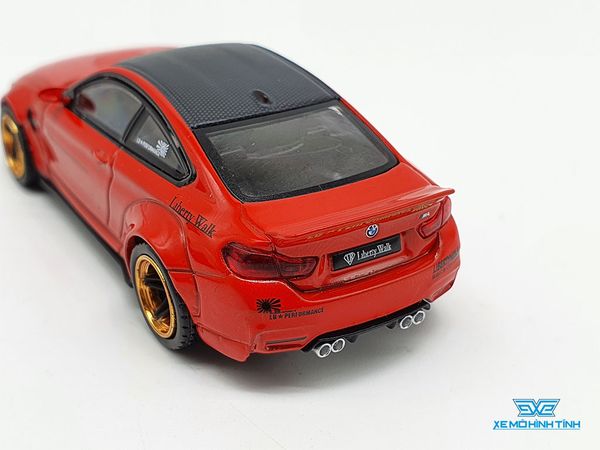 Xe Mô Hình BMW M4 Copper Wheel 1:64 MiniGT ( Đỏ )