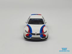 Xe Mô Hình BMW M4 W/M Stripe 1:64 MiniGT ( Trắng )