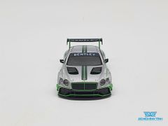 Xe Mô Hình Bentley Continental GT3 2018 Presentation Car RHD 1:64 MiniGT ( Bạc Viền Xanh)