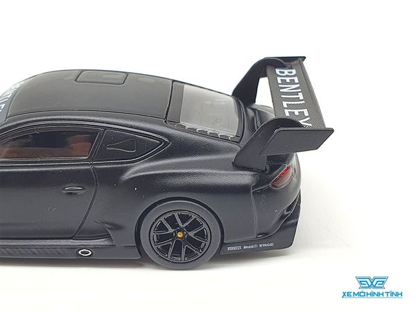 Xe Mô Hình Bentley Continental GT3 2018 Test Car RHD 1:64 MiniGT (Đen Nhám)