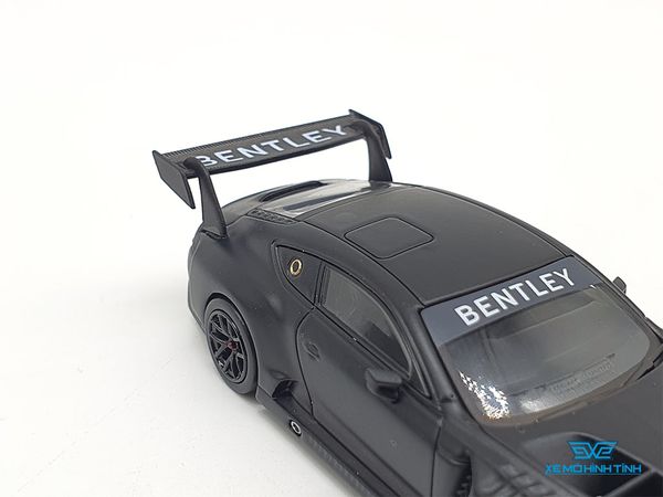 Xe Mô Hình Bentley Continental GT3 2018 Test Car RHD 1:64 MiniGT (Đen Nhám)