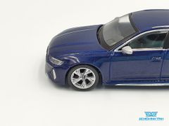 Xe Mô Hình Audi RS 6 Avant Navarra Blue Metallic LHD 1:64 Mini GT ( Xanh )