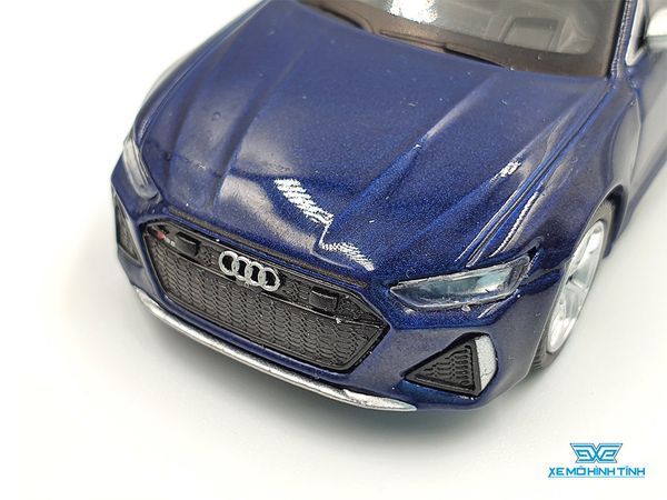 Xe Mô Hình Audi RS 6 Avant Navarra Blue Metallic LHD 1:64 Mini GT ( Xanh )