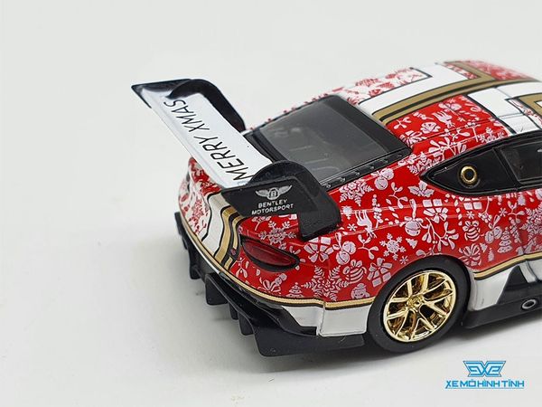 Xe Mô Hình Bentley Continental GT3 Christmas Edition 2020 1:64 MiniGT ( Christmas )