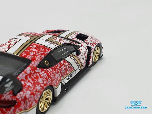 Xe Mô Hình Bentley Continental GT3 Christmas Edition 2020 1:64 MiniGT ( Christmas )