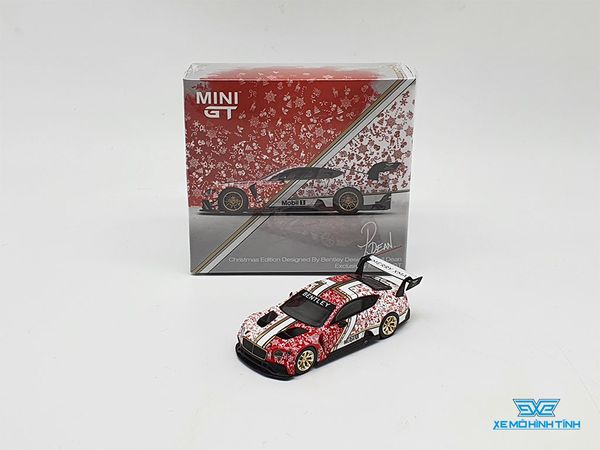 Xe Mô Hình Bentley Continental GT3 Christmas Edition 2020 1