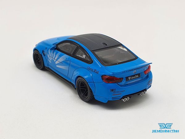 Xe Mô Hình LB*WORKS BMW M4 BaBy Blue LHD 1:64 Mini GT ( Xanh Biển)