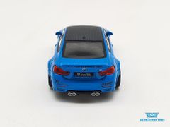 Xe Mô Hình LB*WORKS BMW M4 BaBy Blue LHD 1:64 Mini GT ( Xanh Biển)