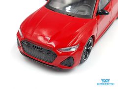 Xe Mô Hình Audi RS 6 Avant Carbon Black Tango Red LHD 1:64 Mini GT ( Đỏ )