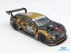 Xe Mô Hình Bentley Continental GT3 #110 M-Sport Team Bentley 2019 Total 24 Hours of Spa RHD 1:64 Mini GT ( Đen Vàng )