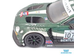 Xe Mô Hình Bentley Continental GT3 #107 M-Sport Team Bentley 2019 Total 24 Hours of Spa RHD 1:64 Mini GT ( Xanh Rêu )