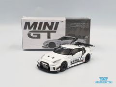 Xe Mô Hình LB-Silhouette WORKS GT Nissan 35GT-RR Ver.1 White LBWK LHD 1:64 Mini GT ( Trắng )