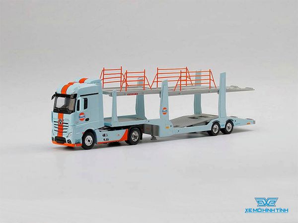 Xe Mô Hình Mercedes-Benz Actros W/ Car Carrie Trailer 