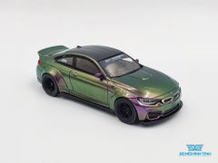 Xe Mô Hình LB*WORKS BMW M4 Purple Green Metallic LHD 1:64 MiniGT (Tím Biến Màu)