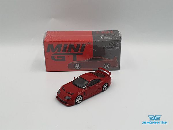 Xe Mô Hình Toyota TRD 3000GT 1:64 MiniGT ( Đỏ )