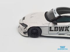 Xe Mô Hình LBWK Toyota GR Supra 1:64 MiniGT ( Trắng )