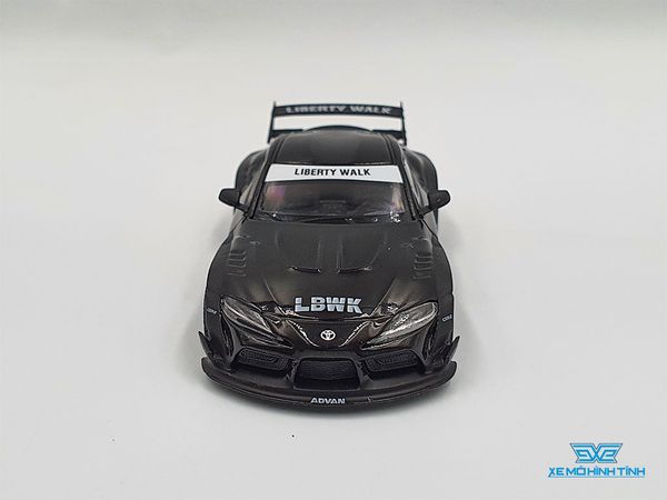 Xe Mô Hình LBWK Toyota GR Supra 1:64 MiniGT ( Đen )