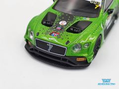 Xe Mô Hình Bentley Continental GT3 #7 1:64 MiniGT ( Xanh )