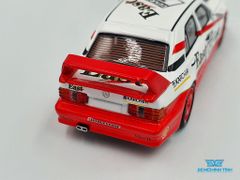 Xe Mô Hình Mercedes-Benz 190E 2.5-16 Evolution II #7 1991 Deutsche Tourenwagen Meisterschaft AMG-Mercedes 1:64 MiniGT (Trắng)