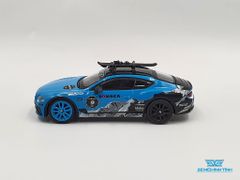 Xe Mô Hình Bentley Continental GT 2020 GP Ice Race 1:64 MiniGT ( Xanh )