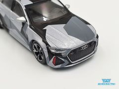 Xe Mô Hình Audi RS 6 Avant 1:64 MiniGT ( Bạc )