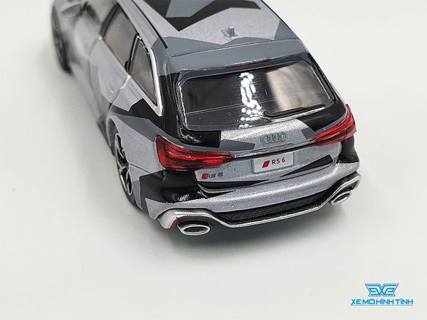 Xe Mô Hình Audi RS 6 Avant 1:64 MiniGT ( Bạc )