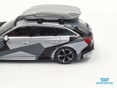 Xe Mô Hình Audi RS 6 Avant 1:64 MiniGT ( Bạc + Roof box )