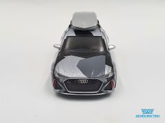 Xe Mô Hình Audi RS 6 Avant 1:64 MiniGT ( Bạc + Roof box )