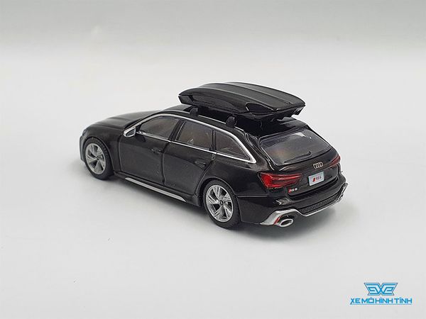 Xe Mô Hình Audi RS6 Avant 1:64 MiniGT ( Đen )