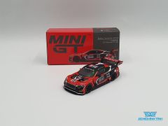 Xe Mô Hình Bentley Continental GT3 #5 CHAMPION 2018 Blancpain GT Asia RHD 1:64 MiniGT (Đỏ)