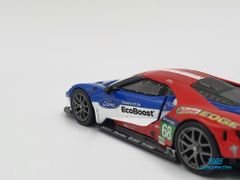 Xe Mô Hình Ford GT LMGTE PRO #86 2016 24Hrs of Le Mans Class Winner Ford Chip Ganassi Team USA 1:64 MiniGT ( Xanh )