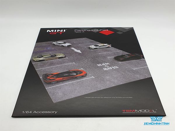 Tấm Lót Mô Hình Bãi Đổ Xe Parking Lot Pad 1:64 Minigt