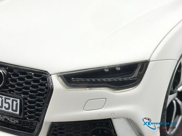 Xe Mô Hình Audi RS7 Sport Back Performace 1:18 Motor Helix ( Trắng )