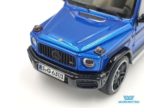 Xe Mô Hình Mercedes-AMG G63 2019 1:64 Motor Helix ( Xanh Dương )