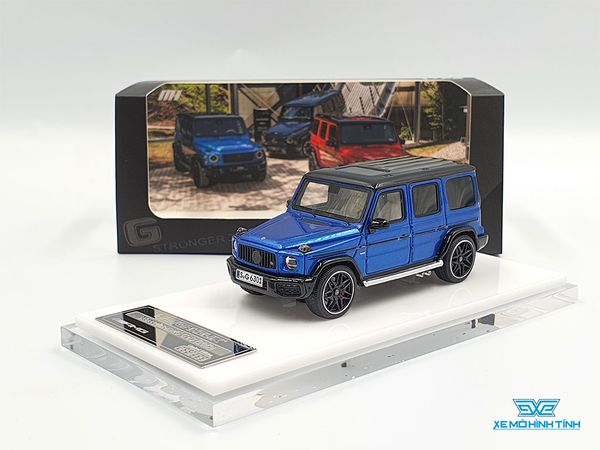 Xe Mô Hình Mercedes-AMG G63 2019 1:64 Motor Helix ( Xanh Dương )