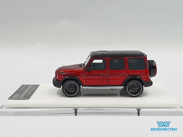 Xe Mô Hình Mercedes-AMG G63 2019 1:64 Motor Helix ( Đỏ Mui Đen )