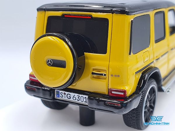 Xe Mô Hình Mercedes-AMG G63 2019 1:64 Motor Helix ( Vàng )