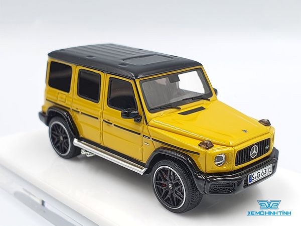 Xe Mô Hình Mercedes-AMG G63 2019 1:64 Motor Helix ( Vàng )